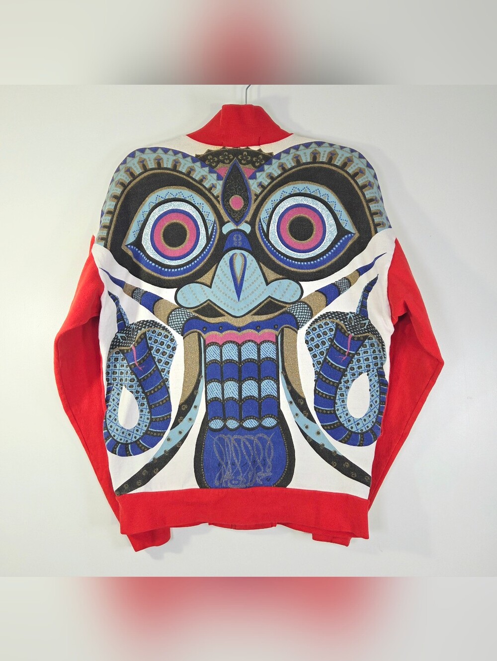 VINTAGE KANSAI INTERNATIONAL YAMAMOTO SNAP FRONT SWEATER JACKET.